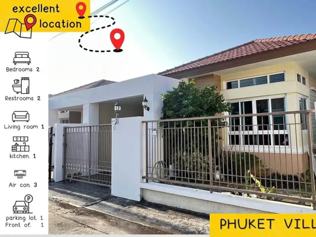 For rent 2-bedroom villa in Villa Chaofa 2