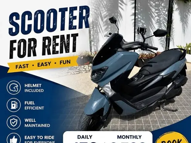For rent Yamaha NMAX
