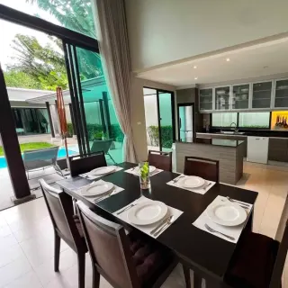For rent 3-bedroom villa in Baan Wana Pool Villas