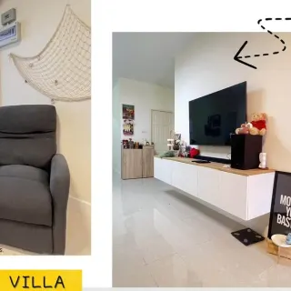 For rent 2-bedroom villa in Villa Chaofa 2