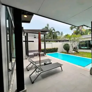 For rent 3-bedroom villa in Baan Wana Pool Villas