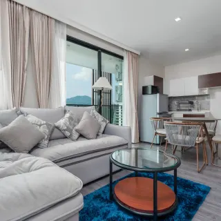 2BR apartment with lake view in Royal Lee The Terminal Phuket