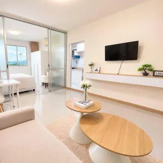 For rent 1-bedroom apartment in D Condo Kathu