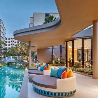 For rent 2-bedroom condo in Dcondo Reef Phuket