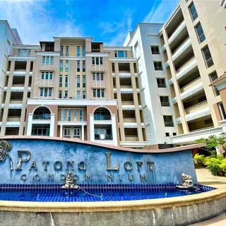 For rent 1-bedroom apartment in Patong Loft Condominium