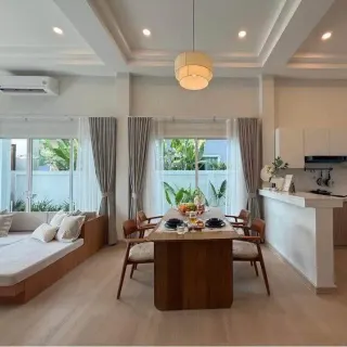 For rent 2-bedroom pool villa in Bann Don Chengthale